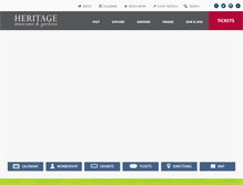 Tablet Screenshot of heritagemuseumsandgardens.org